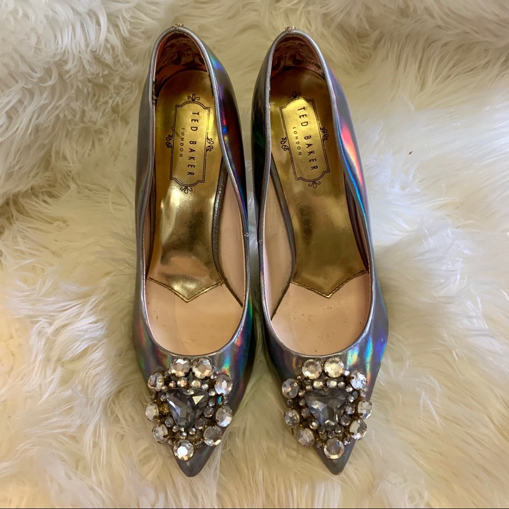 🎉HOST PICK🎉 Blue pointy toe Cinderella shoes